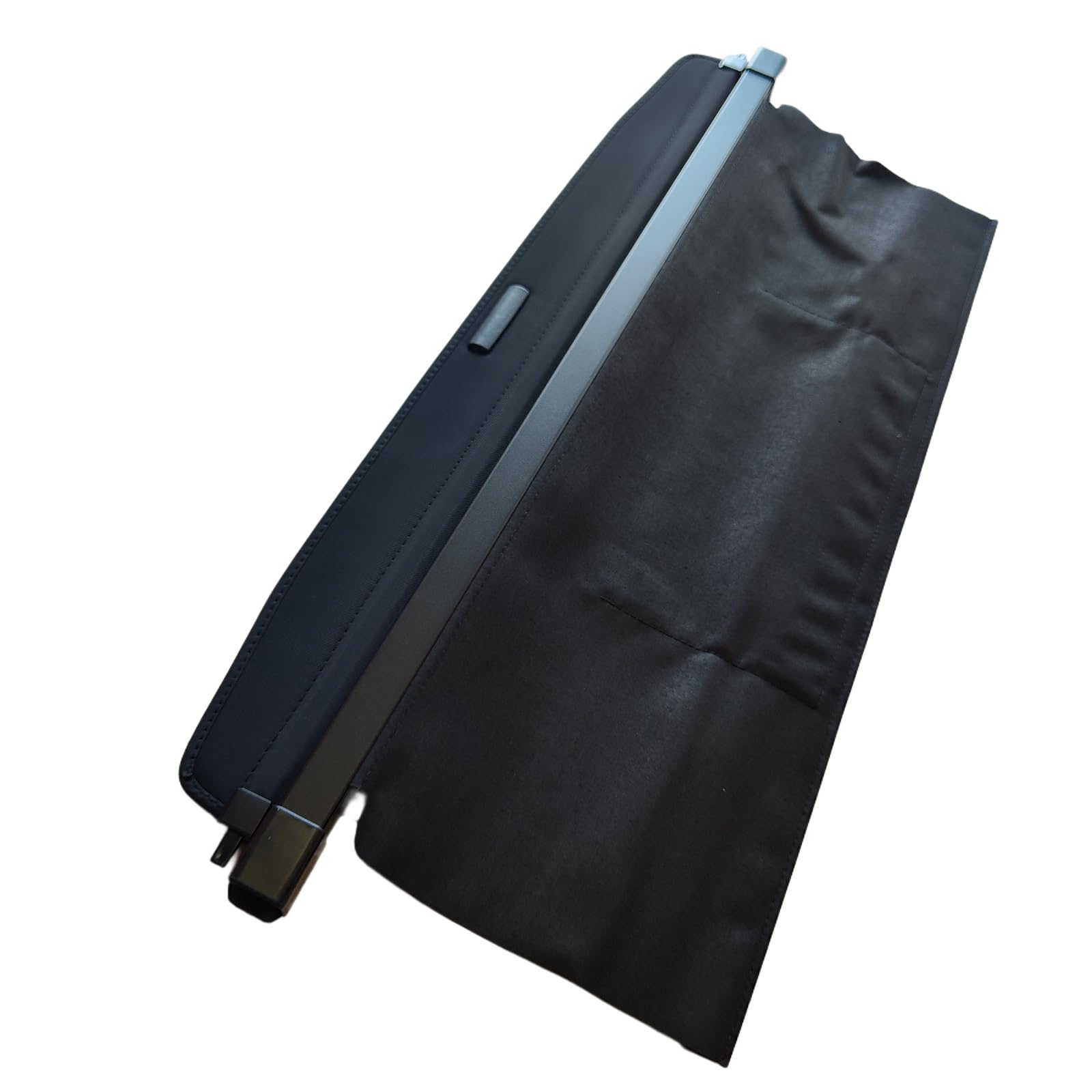 GEPCO Laderaumabdeckung Rollo kompatibel Smart Fortwo 451 2007-2014 Kofferraumabdeckung Sichtschutz Schwarz