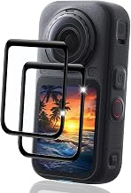 用 Insta360 X6 保護フィルム ガラスフィルム ２枚 【国産AGC旭硝子素材】 用 インスタ360 X6 フィルム 全面保護