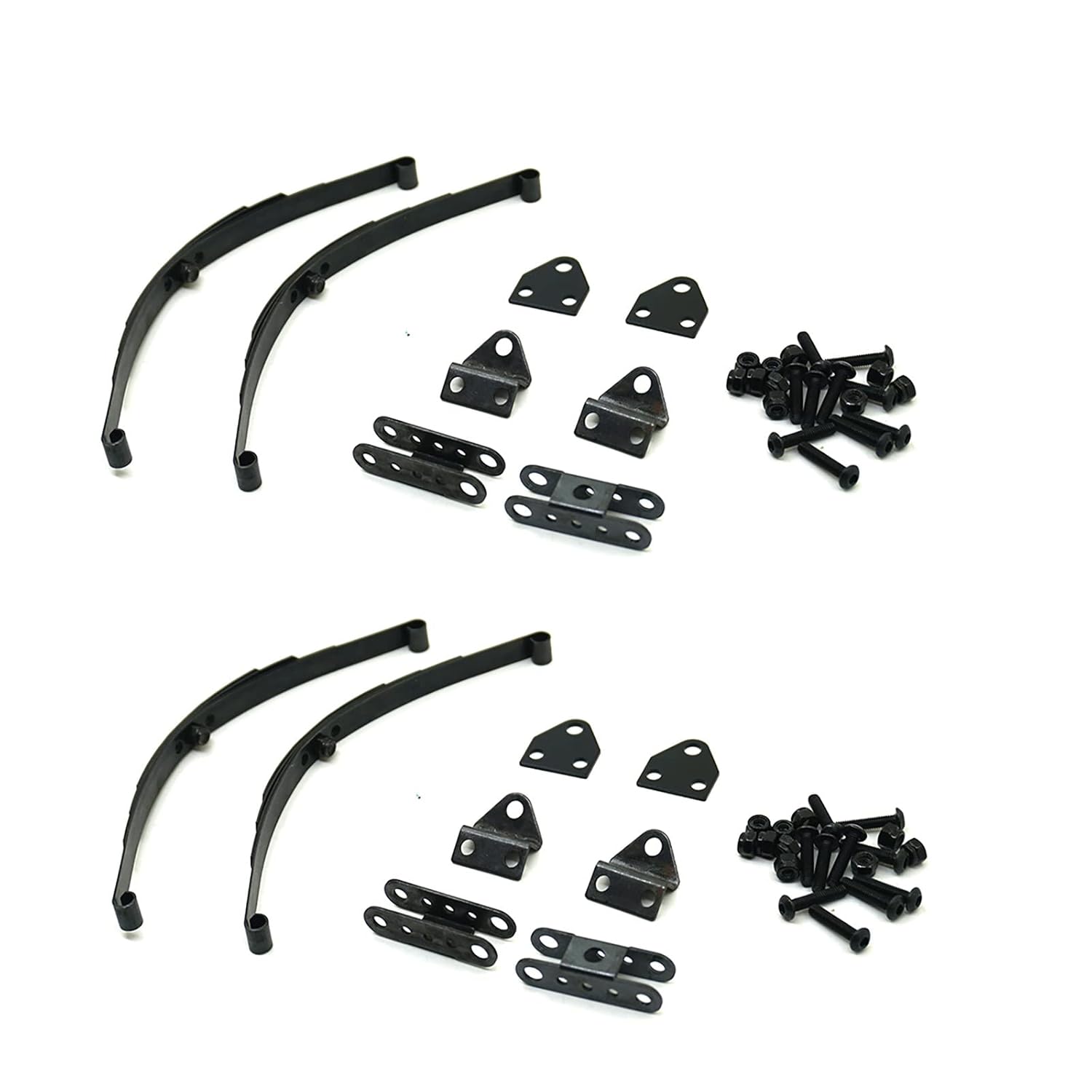 Buy 1/10 Rock Crawler Steel Leaf Spring Suspension Set for 1/10 D90