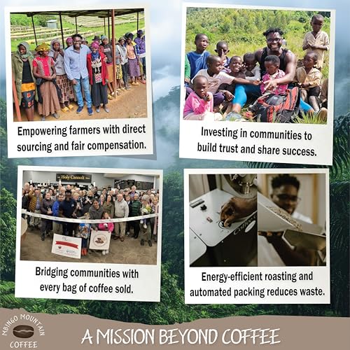 Rwanda Inzovu Supreme Washed Medium Roast Whole Beans 12 oz miniatura 5