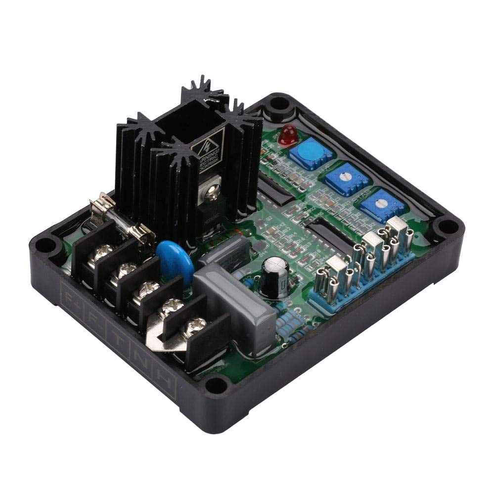 Regolatore di tensione del generatore GAVR-8A, regolatore di tensione automatico del generatore universale AVR con protezione di sotto frequenza;Rampa di tensione Soft Start