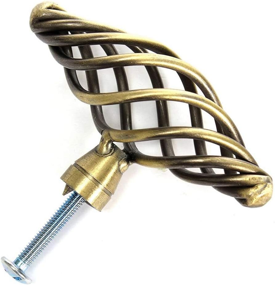 Retro Antique Door Knob Drawer Cabinet Cupboard Wardrobe Pull Handle Bronze