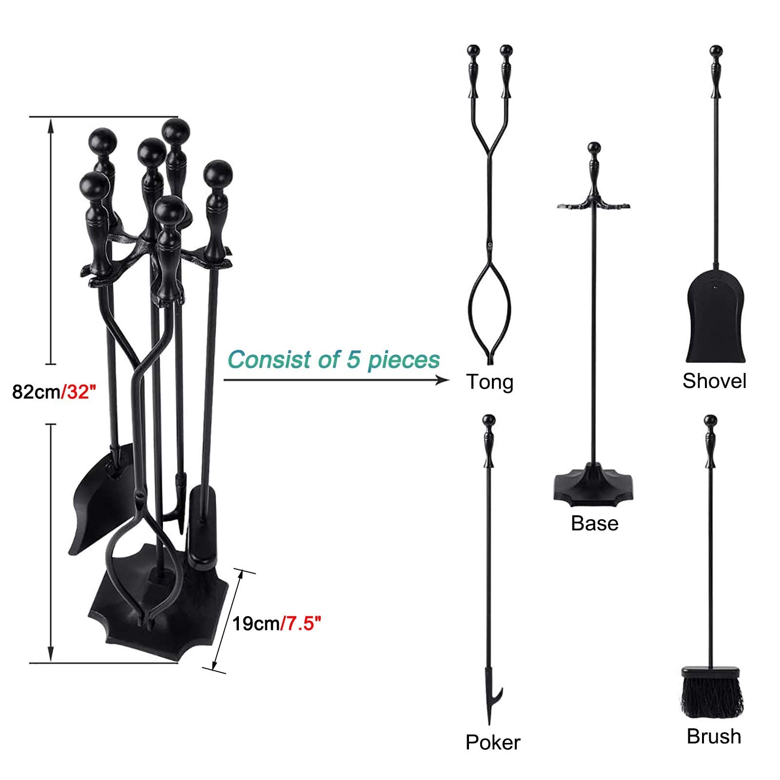 薪ストーブ用ツールスタンド 鉄製 アンティーク 薪ストーブ 薪ストーブ