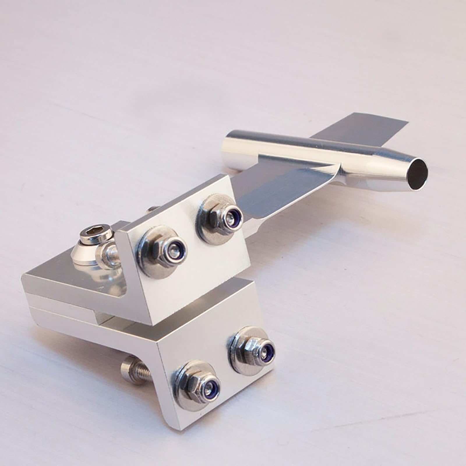 RC supporto asse 124mm alu CNC 6.35mm supporto asse per catamarano CAT