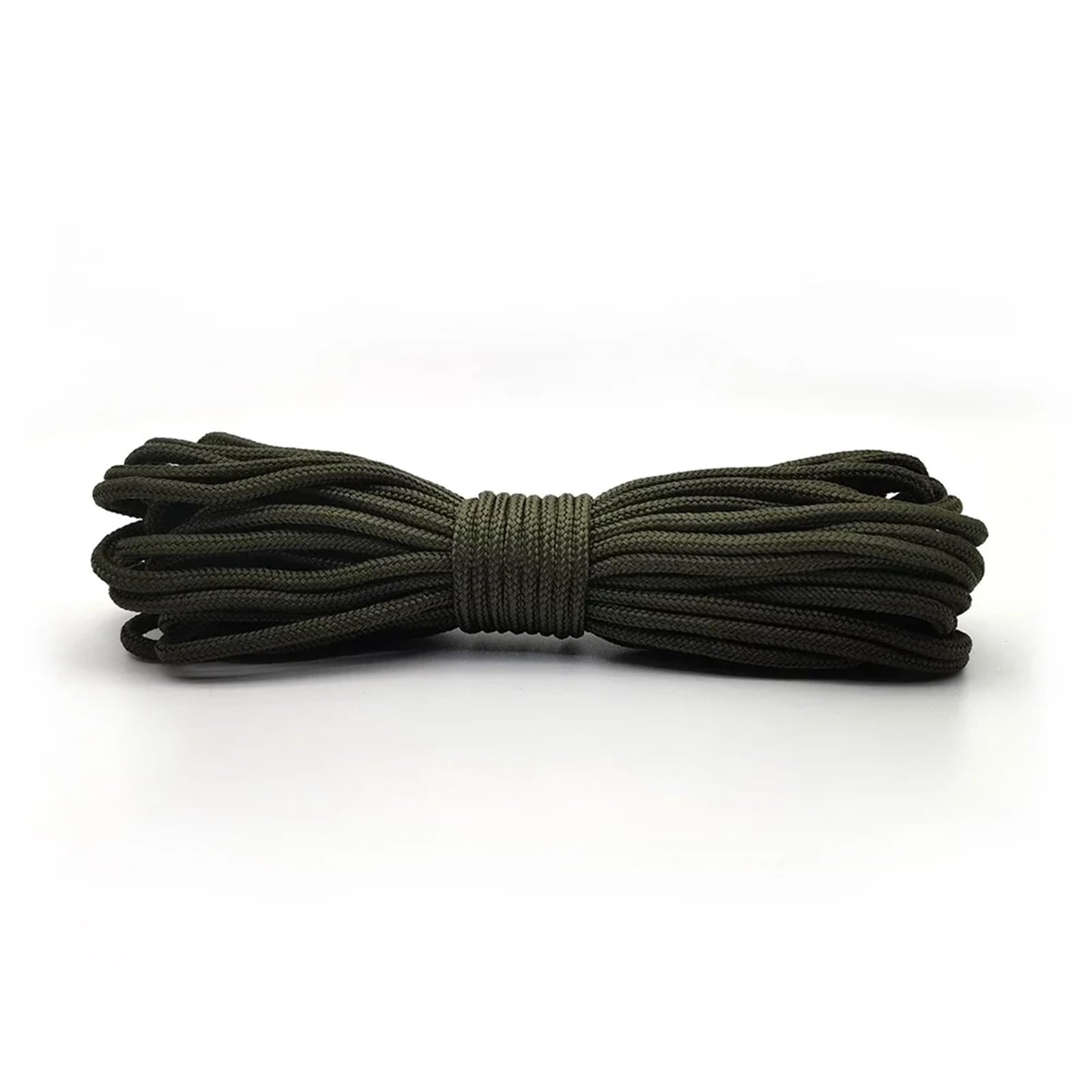 Paracord Solid Parachute Cord Lanyard Rope Strand Climbing Camping Survival Equipment Paracord 100meters 2mm(Dark Green,31meters(100ft))