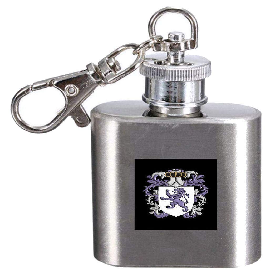 Flasque avec blason Lacy 28,3 ml, cadeau de mariage et anniversaire idéal
