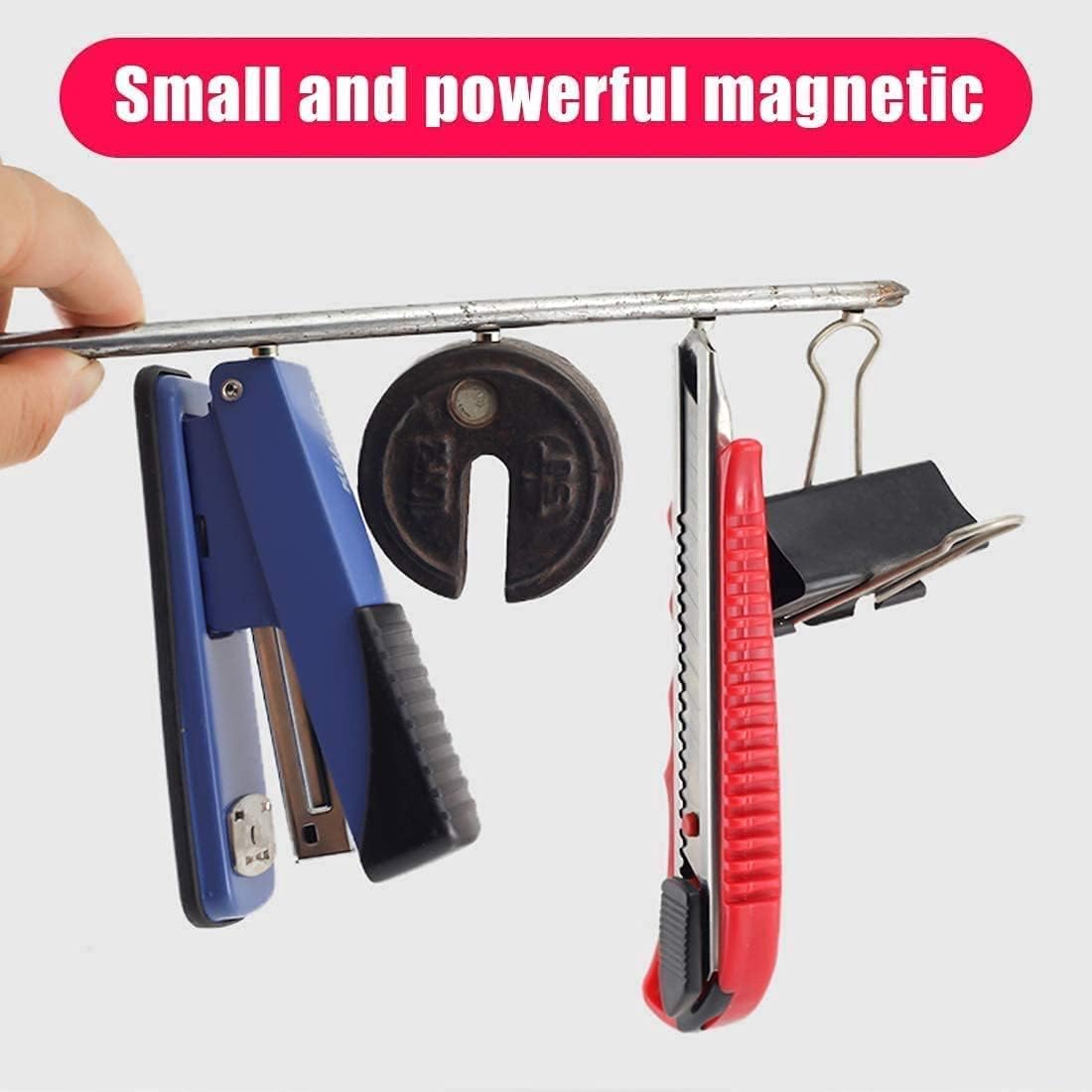 FINDMAG 150 Pcs Fridge Magnets, Multi-Use Refrigerator Magnets, Magnets for Whiteboard, Strong Neodymium Magnet, Small Magnets, Round Magnets, Mini Magnets, Office Magnets, DIY Magnets
