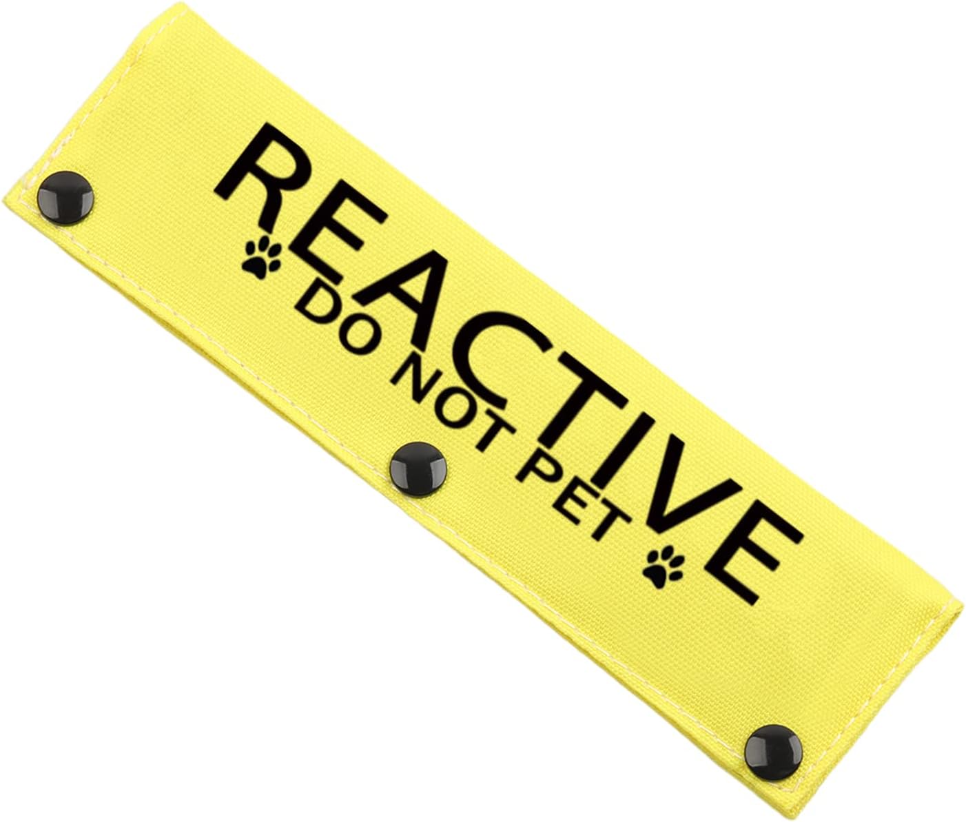JXGZSO Reactive Not Aggressive Do Not Pet Dog Leash Sleeve Reactive Dog Leash Wrap (Reactive N Aggressive DLS)