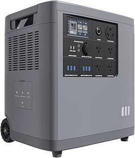 Mango Power E Home Backup & Portable Power Station, 3.5kWh Capacity & 3kW AC Output, CATL LFP Battery with 10-year Warranty, Fast Charging in 1.5 Hours, For Emergency/RV/Off-Grid, 30% IRS Tax Credit
