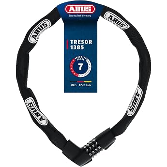 ABUS Unisex Sports bicycle lock black 110 cm