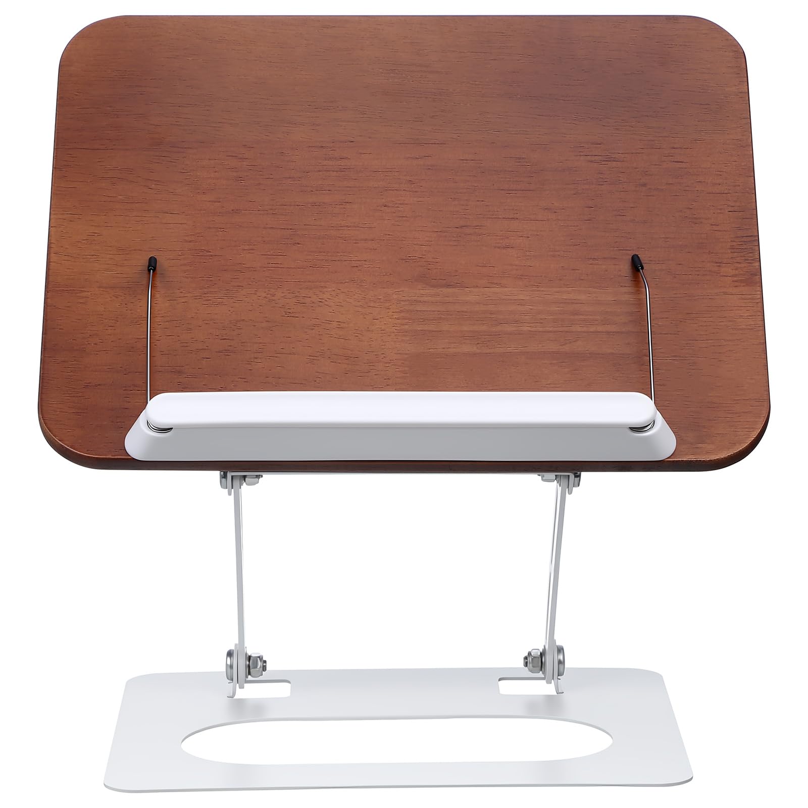 Atril de Lectura de Madera Portátil y Ergonómico para Libros y Tabletas