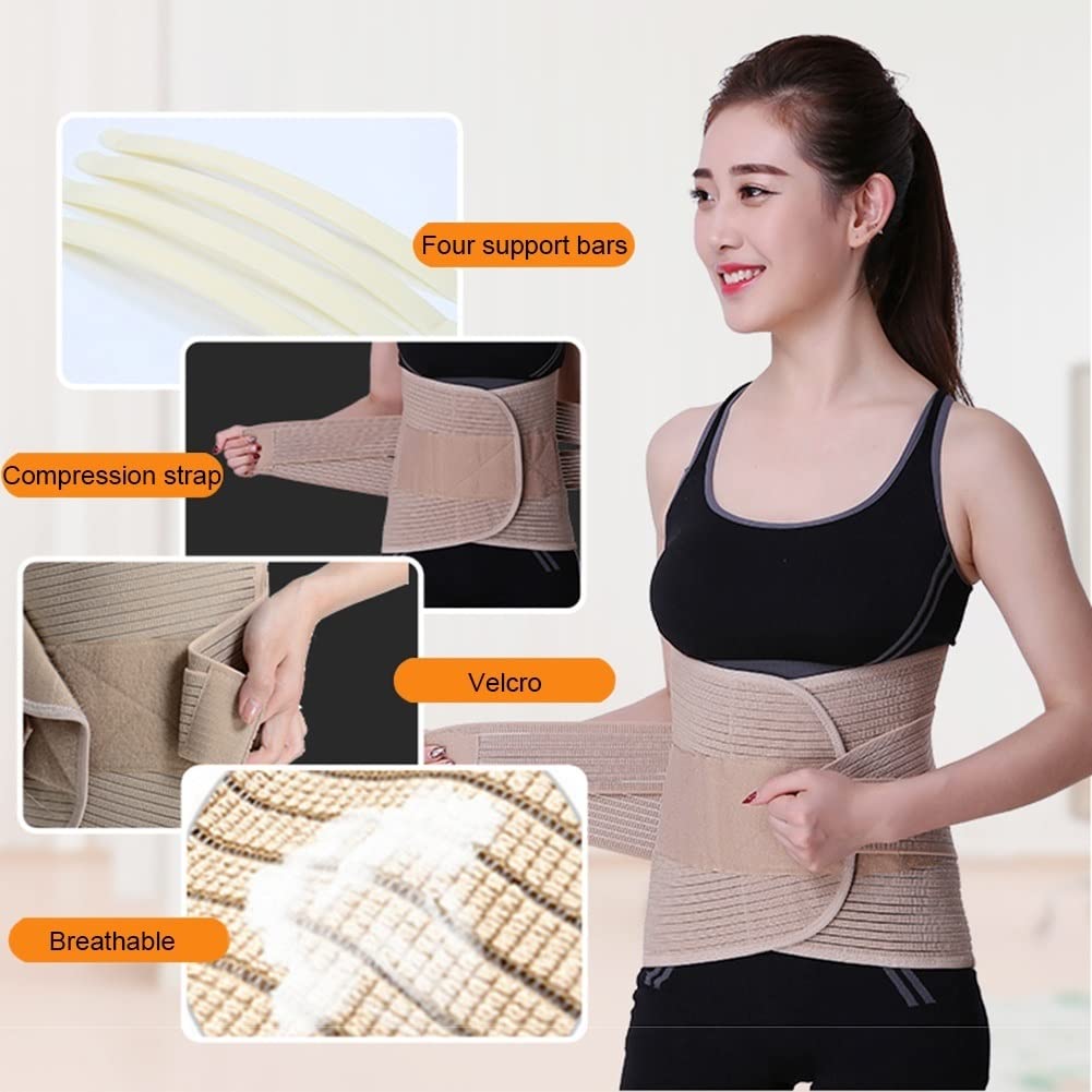 Cinturón De Soporte Lumbar Ajustable For Hombres Y Mujeres, Alivio del Dolor De Espalda Baja, Ciática, Escoliosis Y Hernia De Disco (Size : XXL/XX-Large)