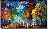 Picture Perfect International Giclee Stretched Wall Art by Leonid Afremov Freshness of Cold...