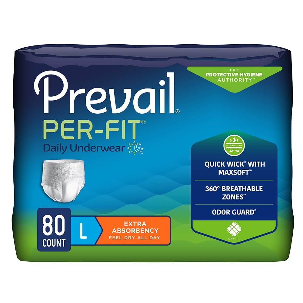 Prevail Per-Fit Extra Disposable Underwear