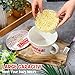 Tanlade 2 Set Instant Ramen Bowl with Lids and Forks Ceramic Noodle Bowl Soup Bowl with Handle Ramen Lovers Gift (34 oz)