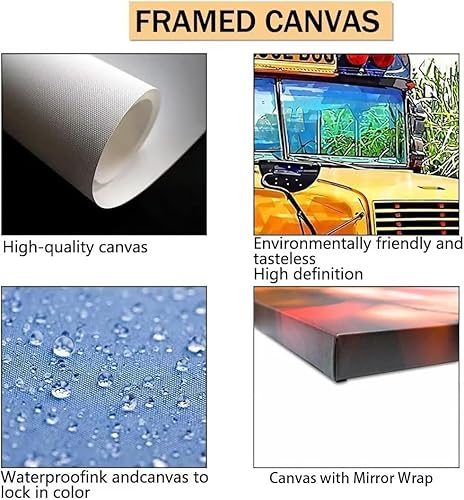 Miniatura 4 de Divertido lienzo de yoga para pared, pintura en lienzo con texto en inglés "I M Mostly Peace Love and Light", pósteres vintage, arte de pared,