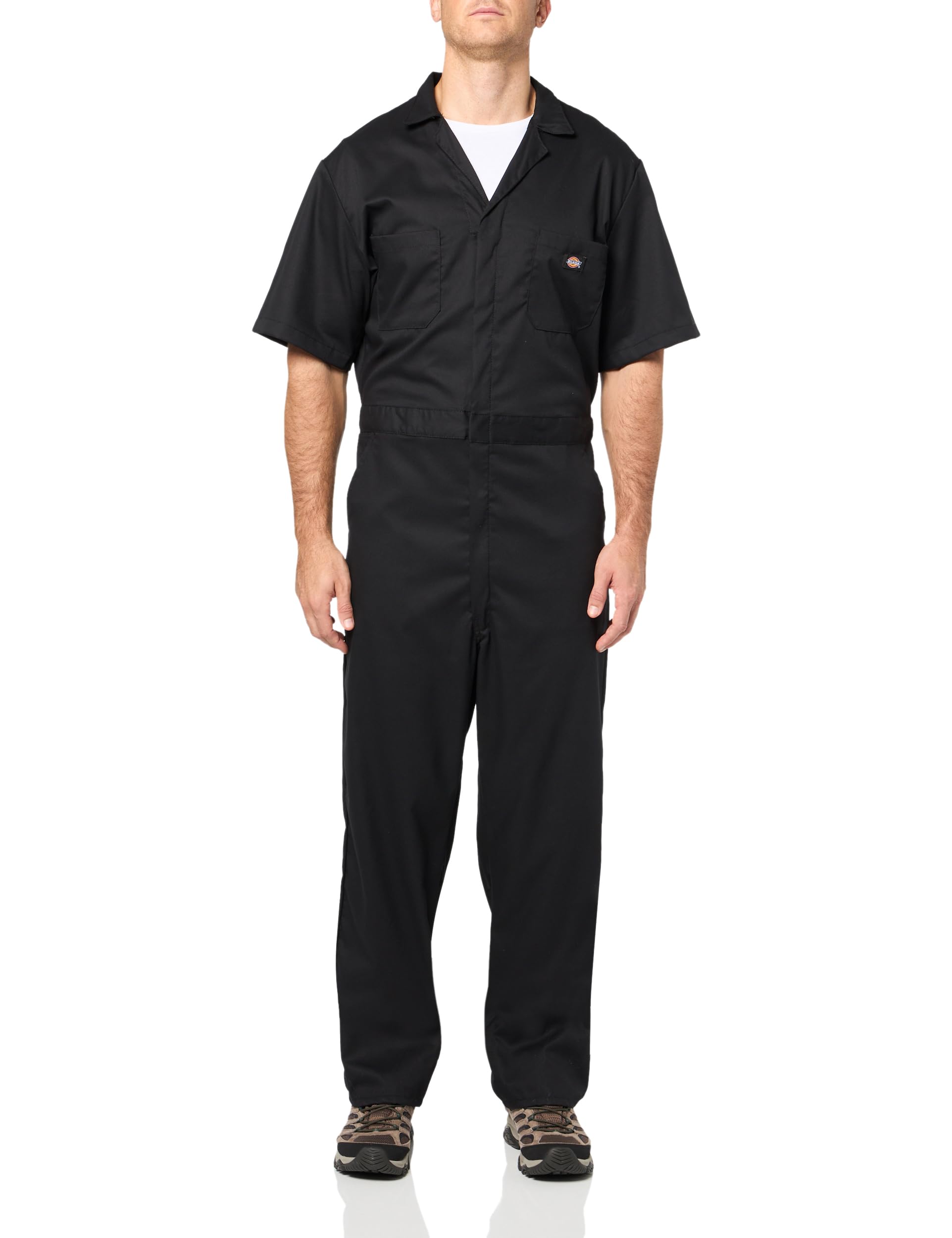 Dickies FLEX Short Sleeve Coveralls, DARK NAVY