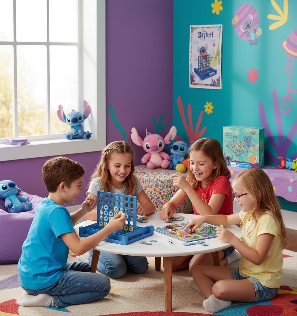 Lilo & Stitch 2-in-1 Board Game, 9.45" x 11.02" x 0.04" - Image 2
