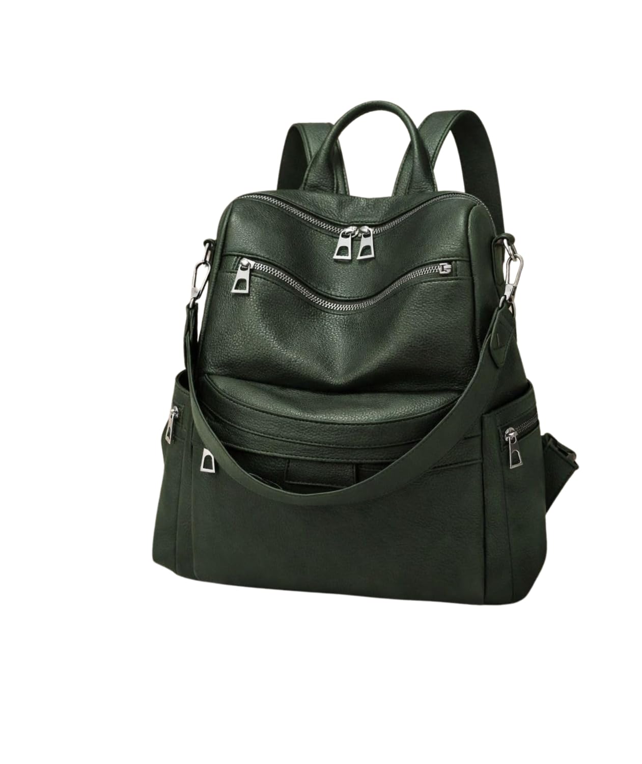 jaisom Stylish Women's Fashion Backpack Purses Multipurpose Design Handbags and Shoulder Bag (-Buzz - Green -_BZ)-picture-33