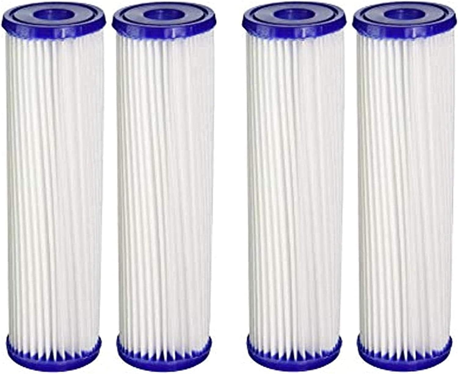CFS – Water Filter Cartridges Compatible with EQ-PFC.35 Models – Removes Bad Taste and Odor – Whole House Replacement Filter, White, 4 Pack
