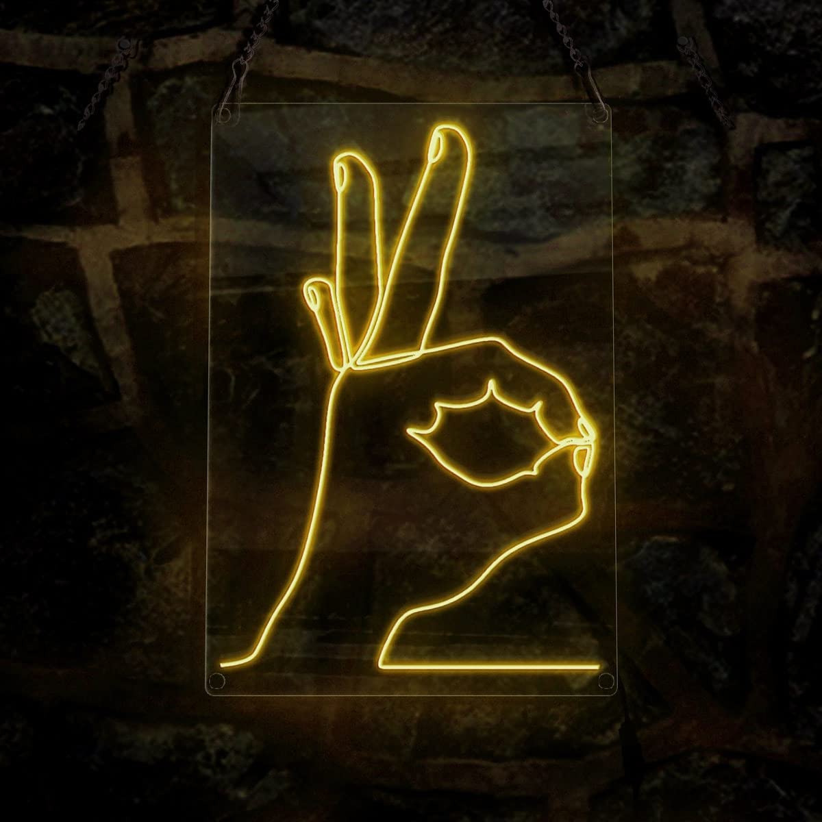 Amazon.com: Okay Hand Gesture Sign Approval Ok Finger Showing 