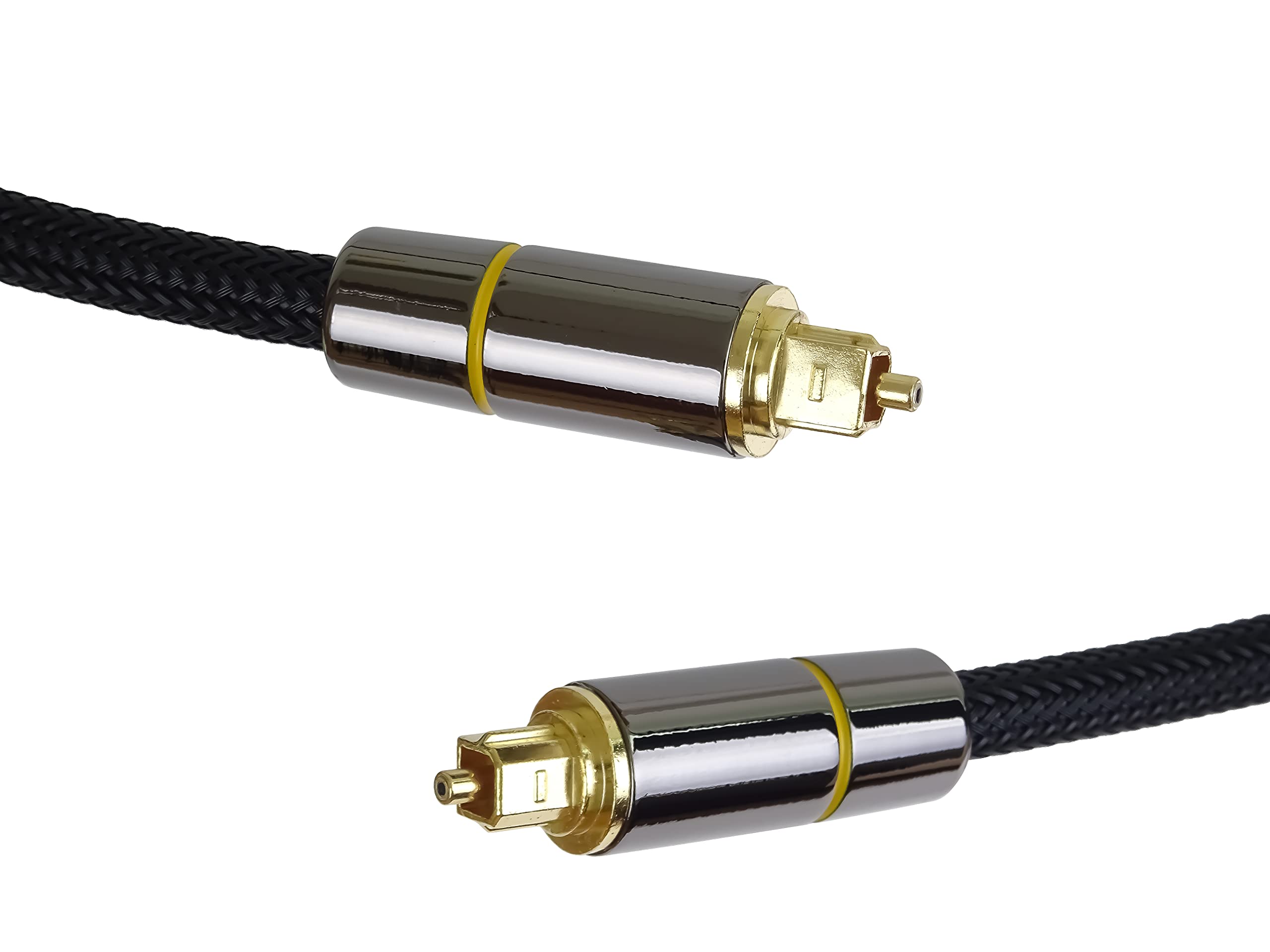 Câble Audio Optique PremiumCord Toslink 1,5m | Numérique Haute Qualité Pour TV, Barre De Son