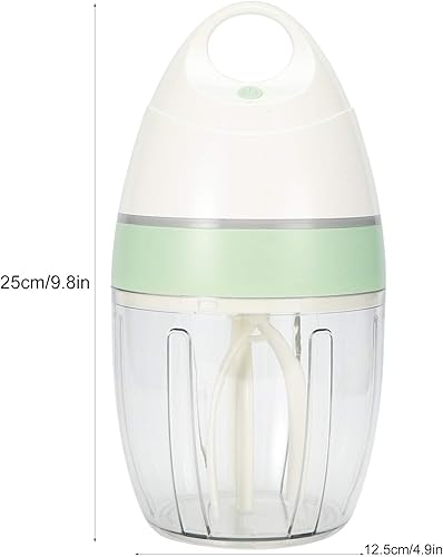 Miniatura 7 de Batidor eléctrico de huevos de 30.4 fl oz, batidora de soporte para huevos, espumador de leche manos libres, mezclador pequeño mezclador eléctrico