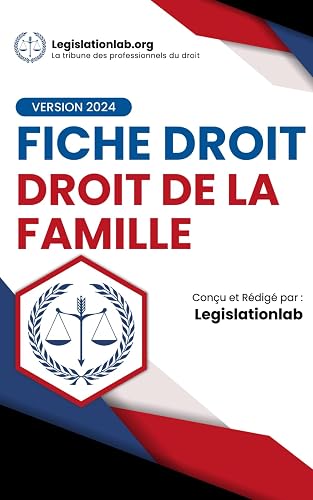 Droit de la famille L1-L2 - Fiches de révisions