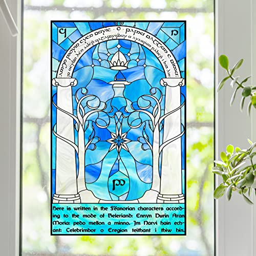 Vinilo adhesivo para ventana 11 x 17.5 pulgadas miniatura 1