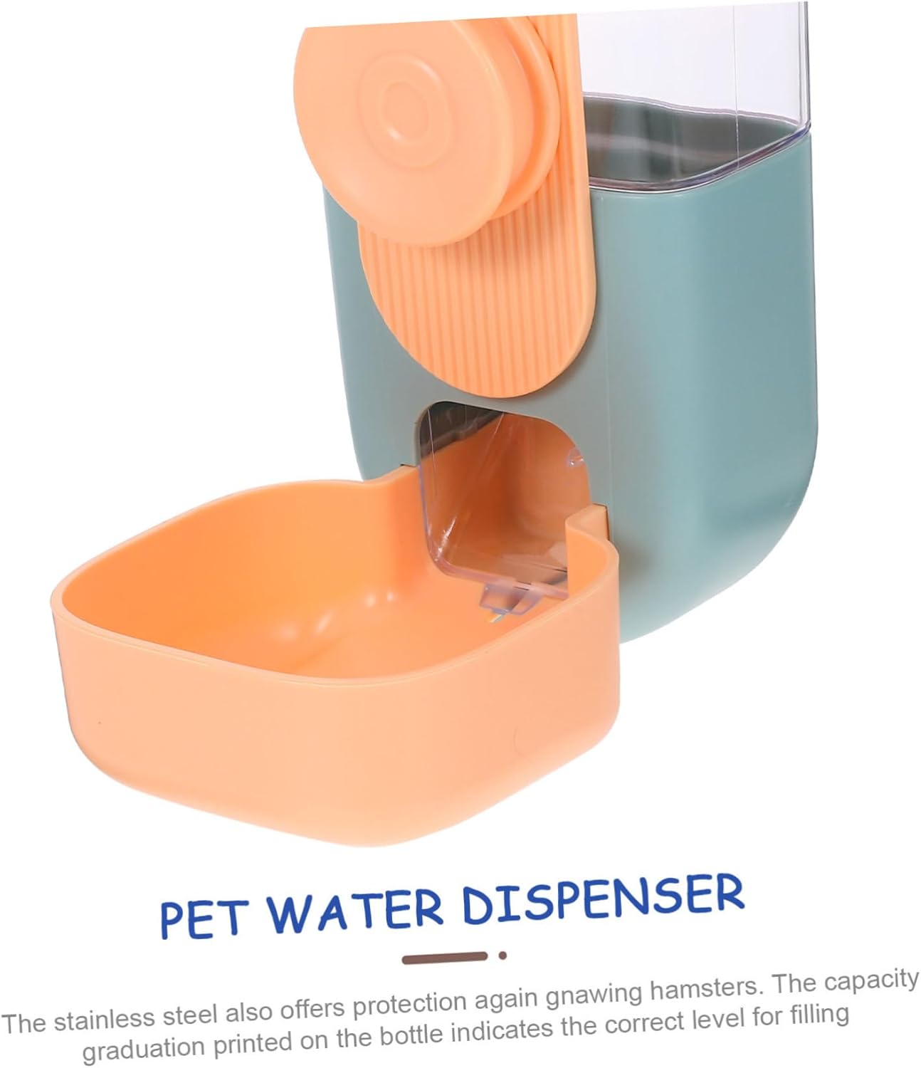 DOITOOL Hanging Automatic Food Dispenser for Guinea Pigs and Cats Feeder Large Capacity Keeps Food Clean and Accessible for Pets