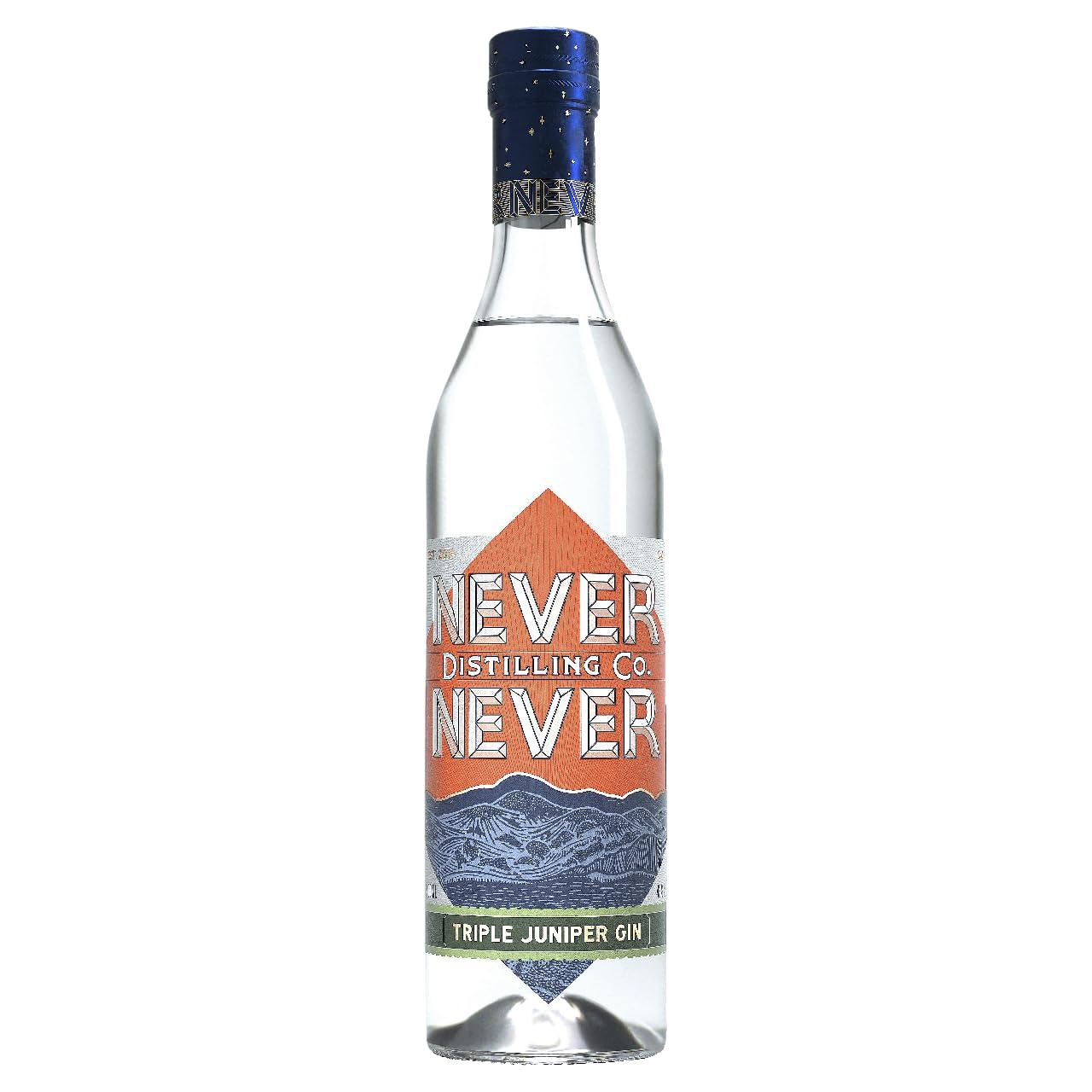 Never Never Triple Juniper Gin | Australian | Award Winning | 50 cl | 43% ABV |