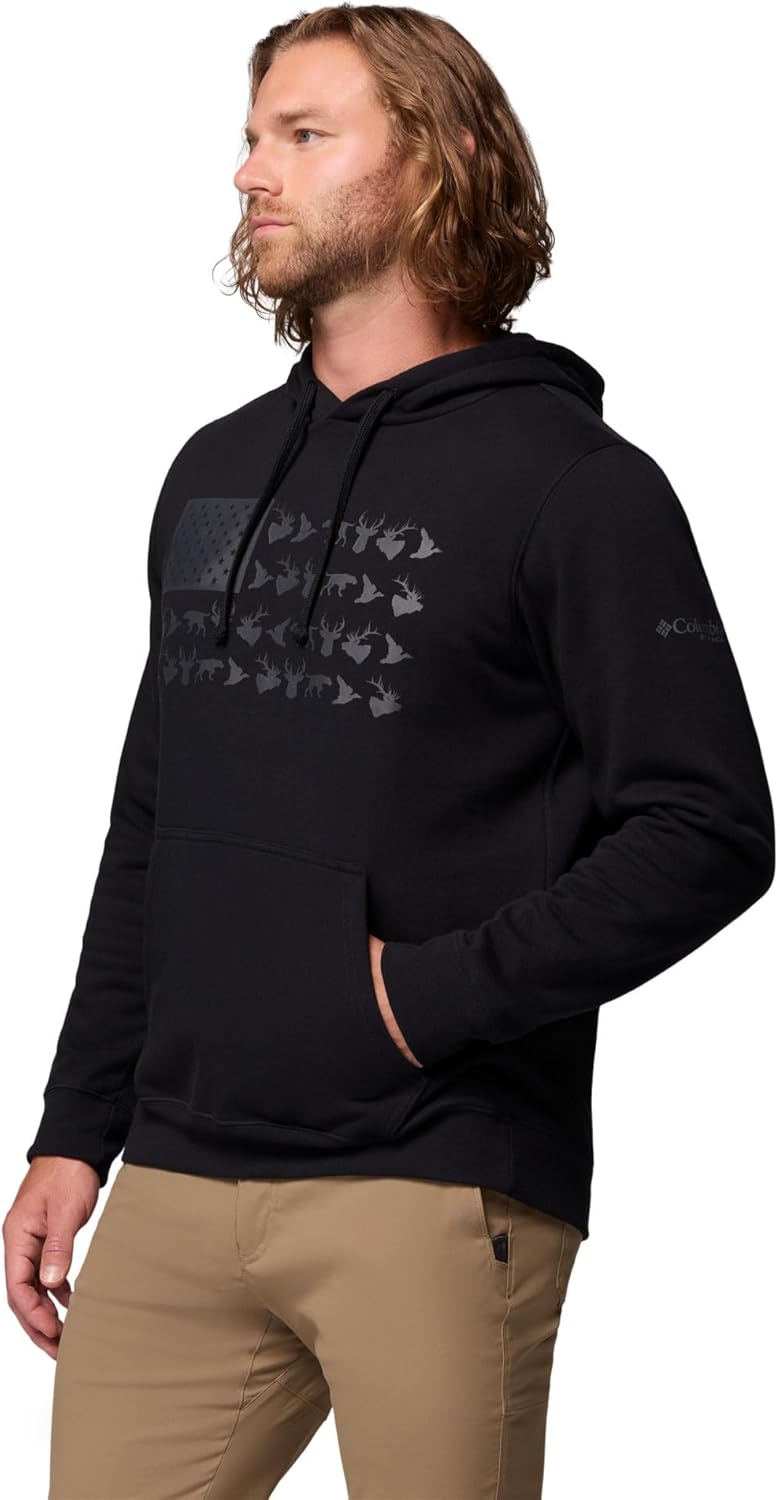 Columbia mens Phg Game Flag Ii HoodieHooded Sweatshirt