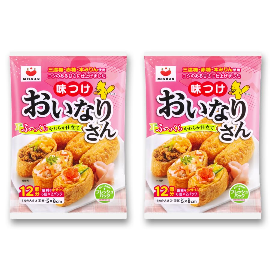 Amazon.co.jp: みすず おいなりさん 12個×2個セット : 食品