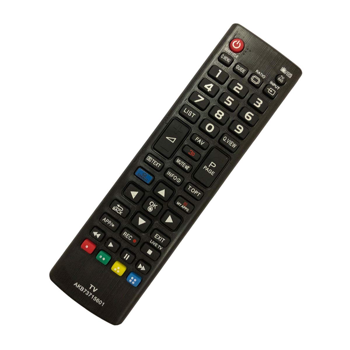 Aurabeam Telecomando Universale Sostitutivo Per TV LG 37LG3000 - Programmazione Richiesta (batterie Escluse)