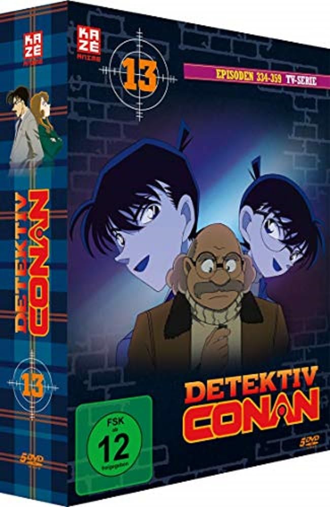 Detektiv Conan - TV-Serie - DVD Box 13 (Episoden 334-358) [Alemania]