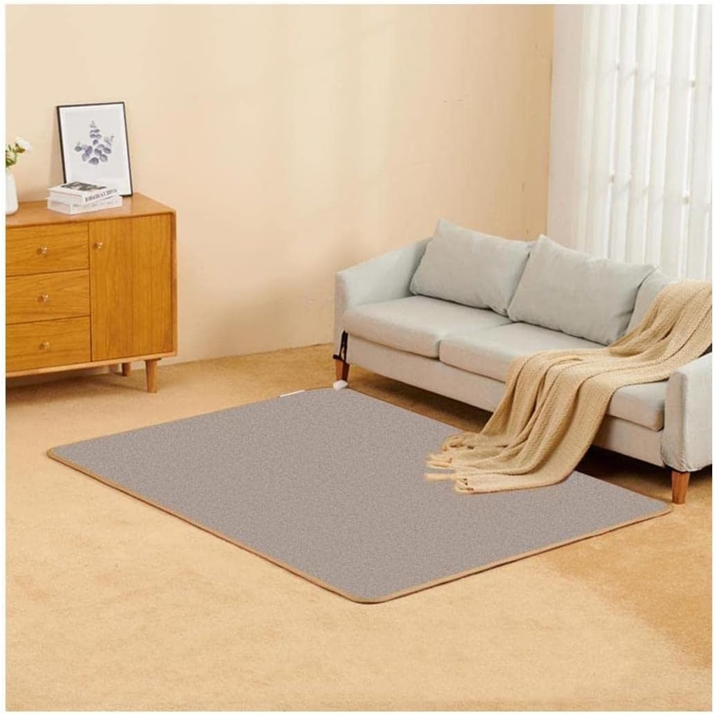 VNABO Portable Heated Floor Mats Carbon Crystal Heated Area