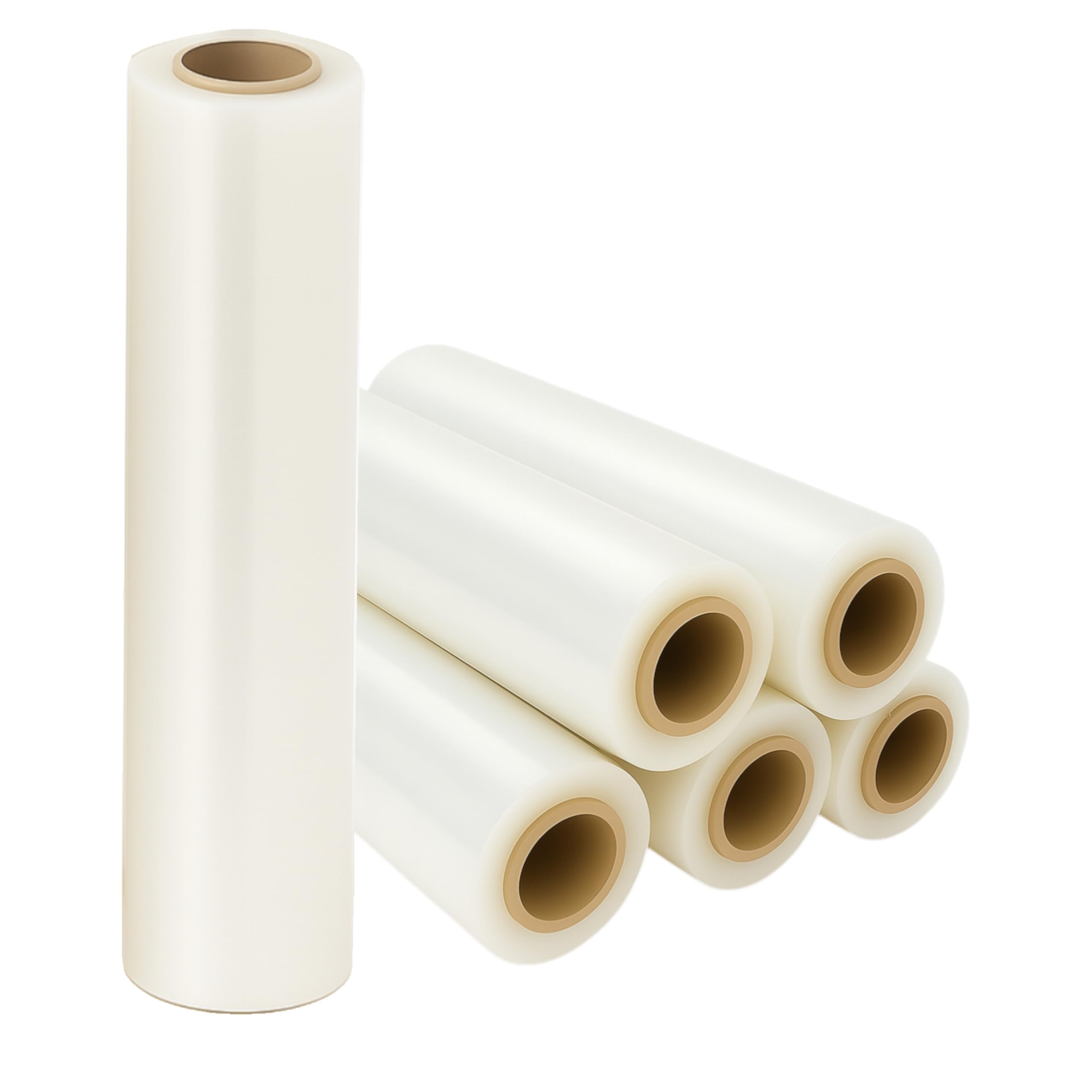 Berry Stretch Shrink Wrap Roll - 40CM x 250 Meter | Heavy-Duty Industrial Cling Film | 16-Inch Stretch Plastic Wrap for Pallet, Luggage, Parcel and Secure Packaging - 6 Rolls