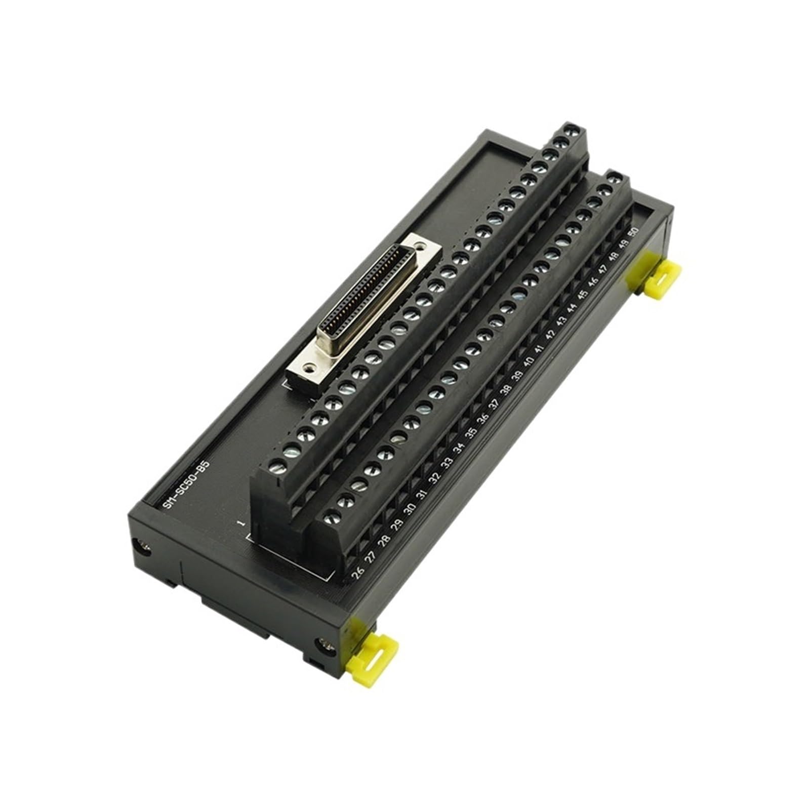 HEXEH Bornier à vis Servo SCSI 50 pôles, plaque d'adaptation for répartiteur MDR50, bornier SM-SC50-B5