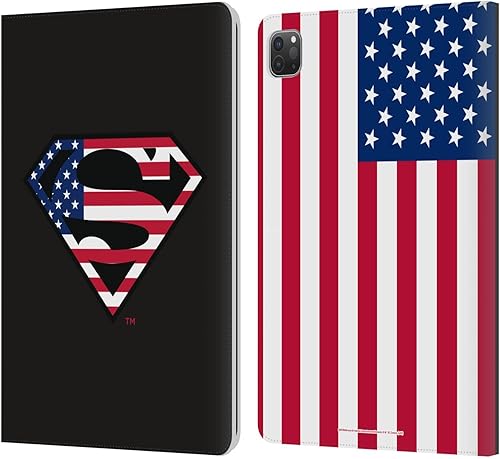 Miniatura 46 de Head Case Designs Funda de piel con licencia oficial de Superman DC Comics Classic Logos compatible con Apple iPad 9.7 2017 / iPad 9.7 2018