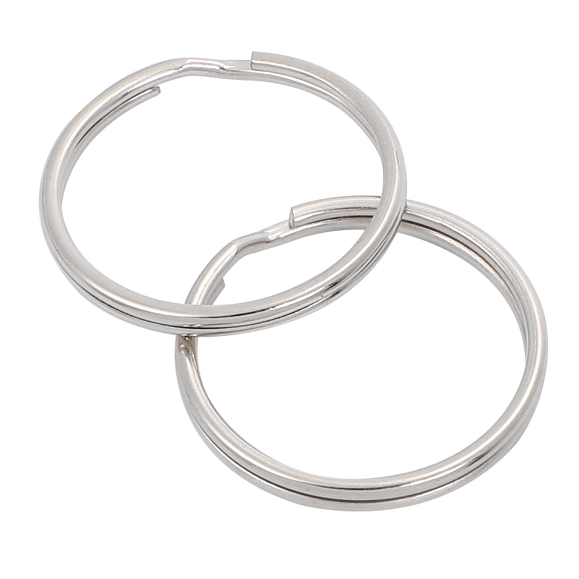 Amazon.co.jp: 【ハンドメイド素材店】 25mm・20個 二重リング 二重 