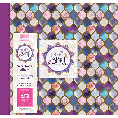 First Edition Álbum - Free Spirit, Multicolor, 12x12, FEALB099