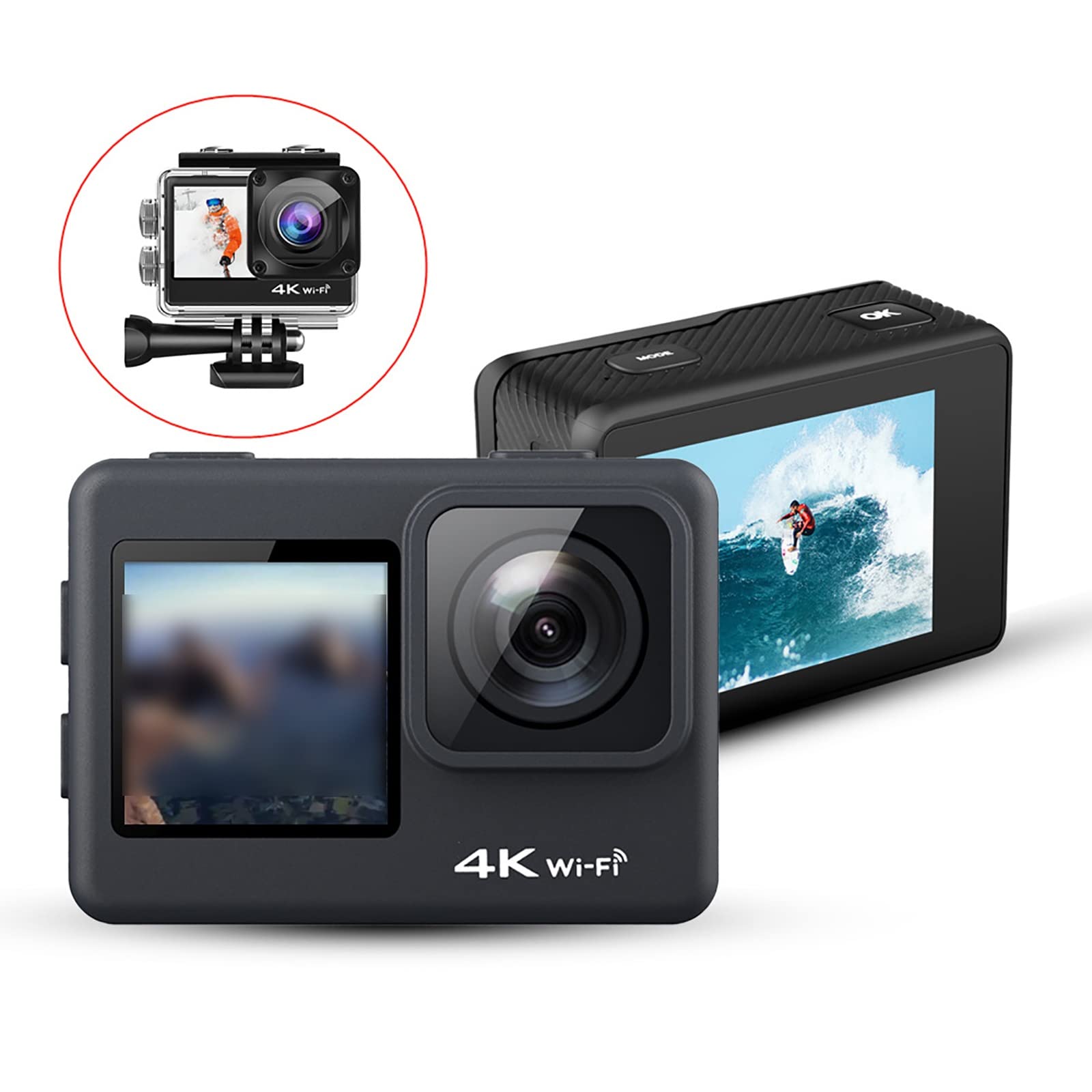 新品未使用4K VIDEO CAMERA DV-AC3K (BLACK) 情熱価格初の4Kビデオカメラが2万円以下で登場！『4Kビデオ