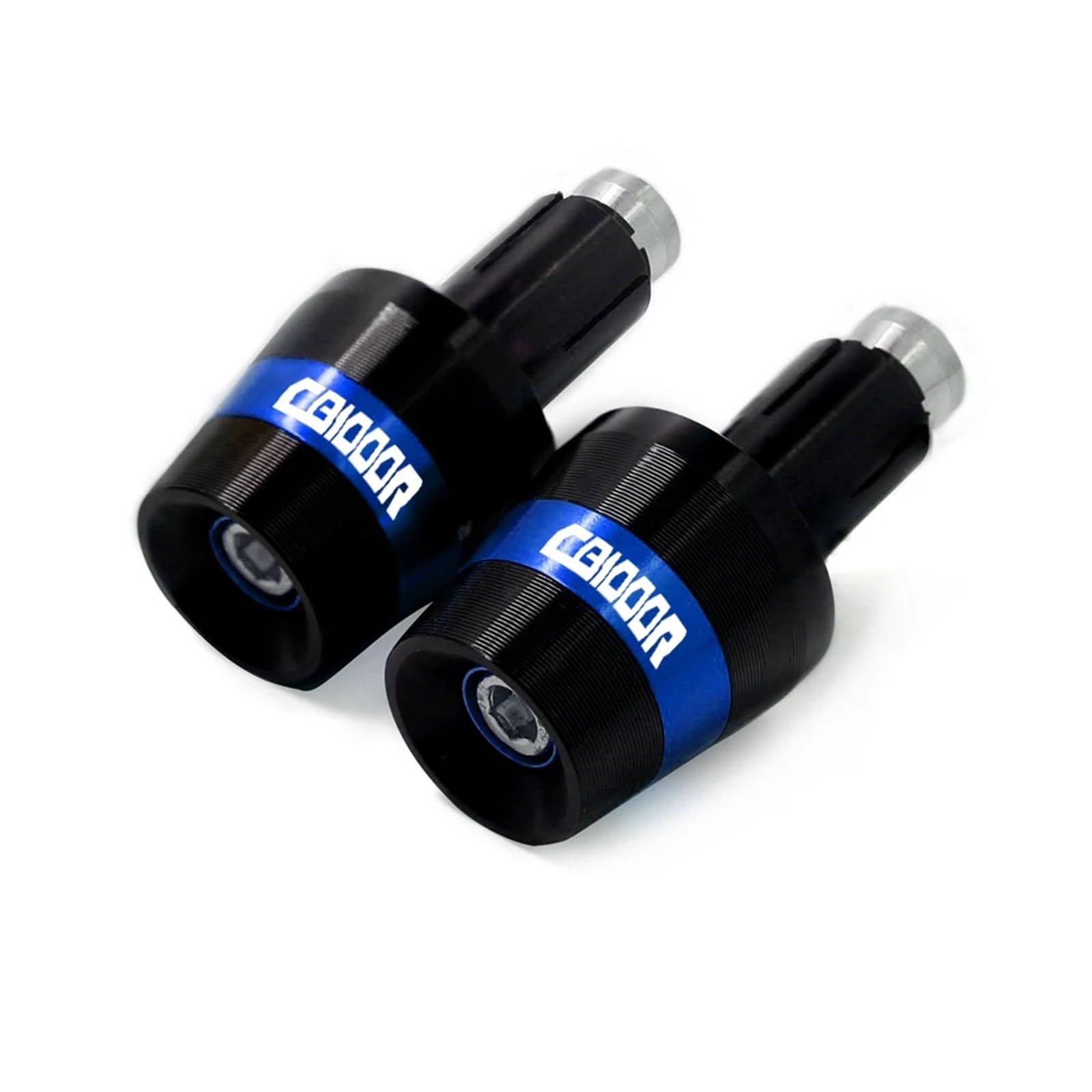 Dla Honda CB1000R CB 1000R CB 1000 R Motocykl 7/8 "22MM Kierownica Uchwyty Do Kierownicy Ciężki Drążek Zaślepka Zaślepka (Kolor : CZARNY, Rozmiar : 1)