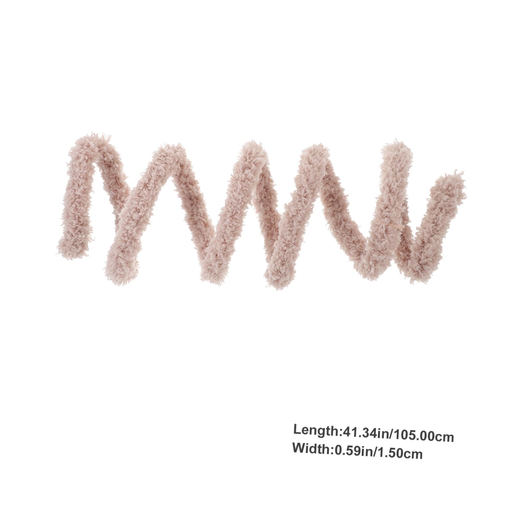 BESPORTBLE 1set Chenille Stems DIY Craft Supplies Fluffy Twisted Sticks for Crafts Creative Material for Educational Projects Safe and Assured Making Essentials 4pcs