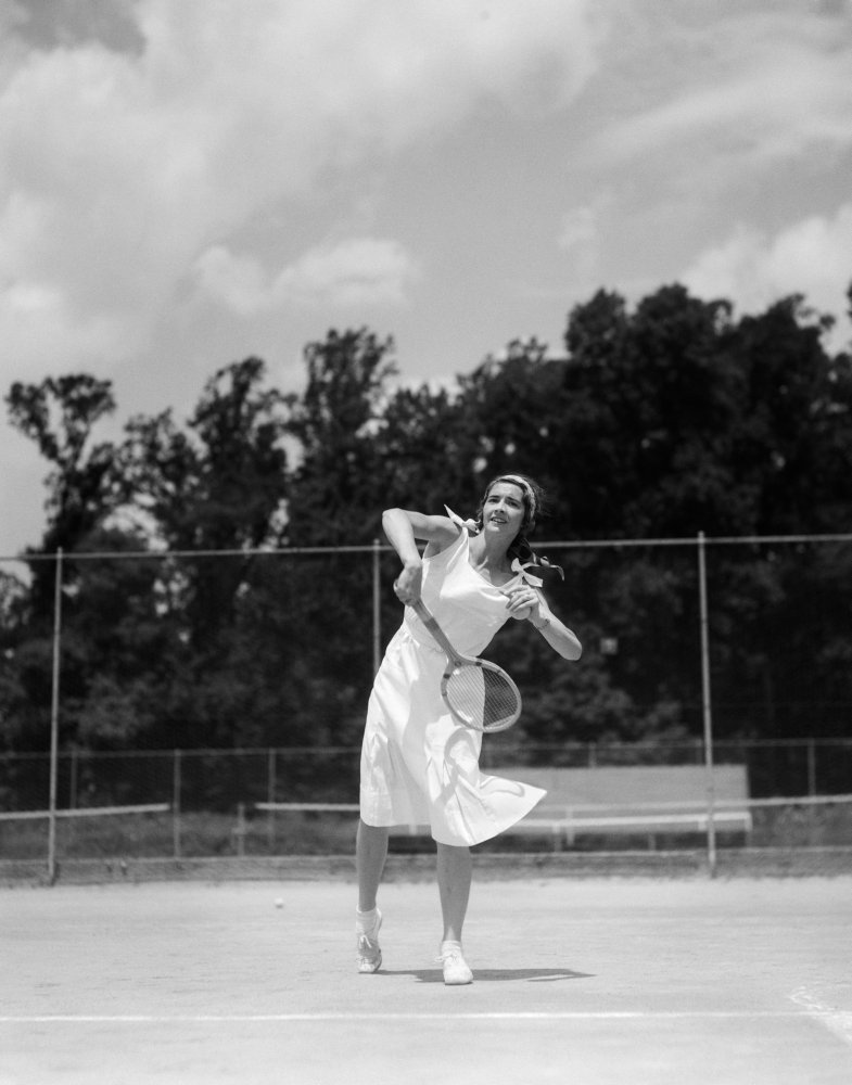 Autocollant Vintage Paul & Tennis Dama, Années 80, Italie