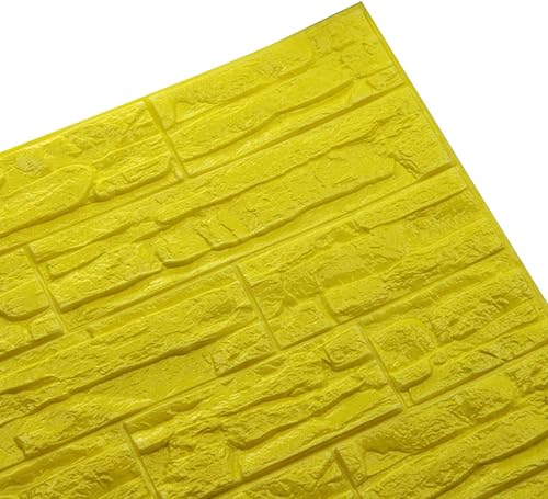 Adhesivos de pared de ladrillo 3D, paneles de espuma, autoadhesivos, impermeables, de piedra sintética, papel tapiz para sala de estar, fondo de TV, disponible en Yaxa El Salvador