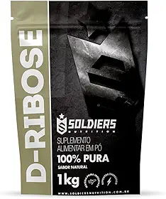 D-Ribose 1Kg - 100% Pura Importada - Soldier Nutritions