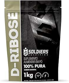 D-Ribose 1Kg - 100% Pura Importada - Soldier Nutritions