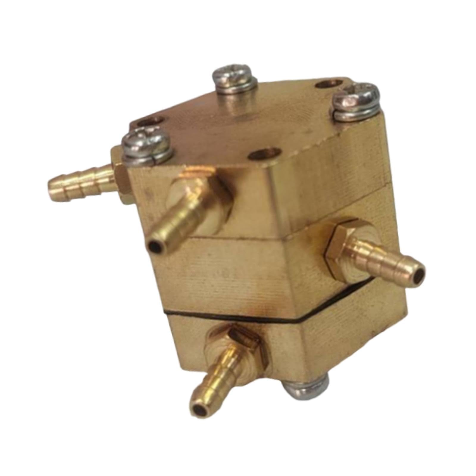 Metal Dental Water Pressure Valve Sturdy Accessories for 0.16inx0.10in Tubes 4 Connections-image-37