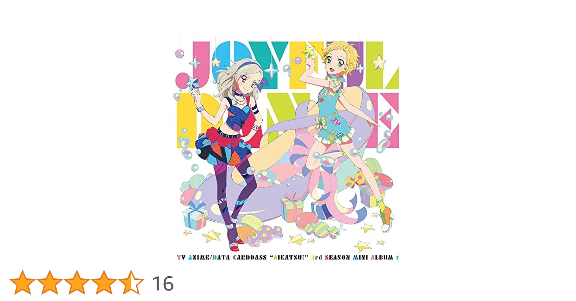 アイカツ！　導入歌ミニアルバム　POP ASSORT Amazon.co.jp: TVアニメ/データカードダス アイカツ! 挿入歌ミニ